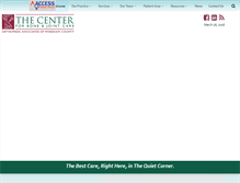 Tablet Screenshot of bonejointcare.com